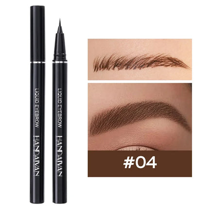 0.01mm Ultra Fine Eyebrows Pencil Waterproof Long Lasting No Blooming Eyeliner Lying Silkworm Pen Easy To Color Eye Makeup Tools
