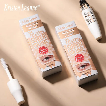 White Base Dense Curly Finalize Does Not Smudge Water Proof Mascara Makeup Cosmetic
