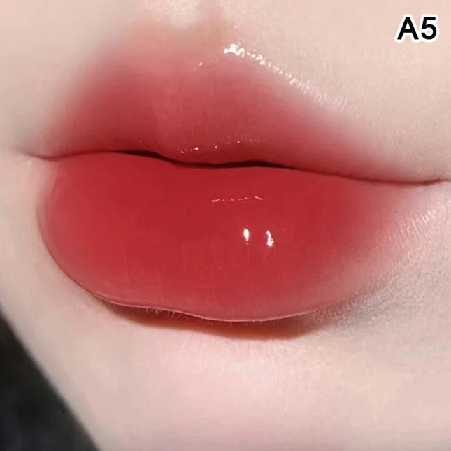 [T81]1Pc HERORANGE Mirror Gloss Lip Gloss Mirror Water Gloss Long-Lasting Not Easy To Fade, Film Formation Transparent Lip Paste