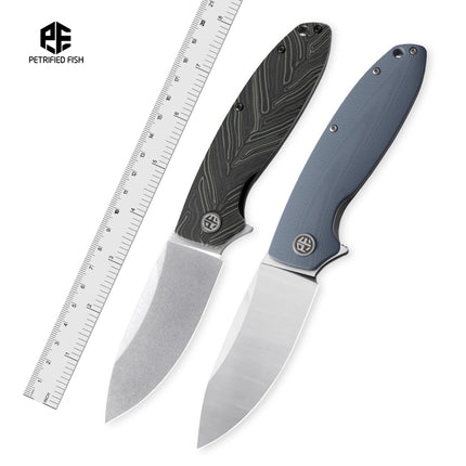 Petrified Fish PFB01 Folding Knife D2 Steel G10 Handle Ceramic Bearing Multi-tool Fish Knife Outdoor Camping Pocket Hand Tool