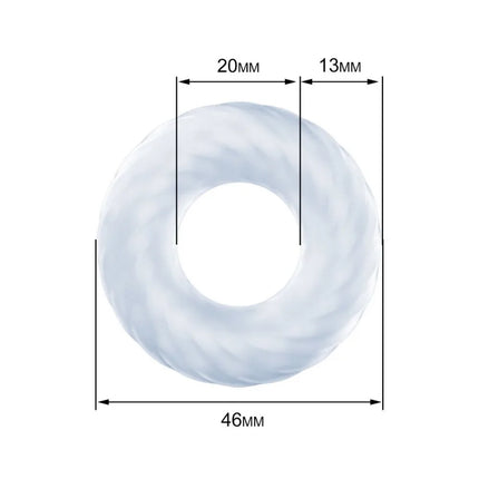 LETEN 3in 1 Silicone Penis Ring Ejaculation Delay Long Lasting Training Cock Erection Reusable Intimate Goods Sex Toys for Men