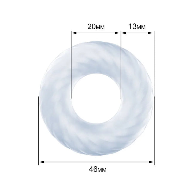 LETEN 3in 1 Silicone Penis Ring Ejaculation Delay Long Lasting Training Cock Erection Reusable Intimate Goods Sex Toys for Men