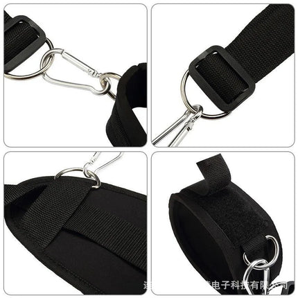 BDSM bondage handcuff foot cuffs Fetish collar Sling back Strap On Sex Toys for Couples Hogtie Unlock New Restraint Experiences