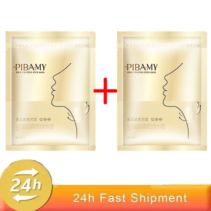 Gold Firming Neck Mask Moisturizing Anti Wrinkles Anti-aging skincare Neck Masks Beauty Necks Skin Care Products