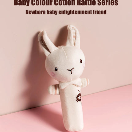 1PCS 0-6 months Baby Hand Shaker Newborn Comfort Toy Baby 0-1 Year Old Toy Baby Stick and Round Rattle