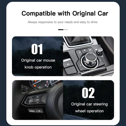 Type-C Wired Wireless CarPlay Android Auto USB Adapter for Mazda 2 3 6 CX3 CX5 CX8 CX9 MX5 Demio Miata TK78669U0C Retrofit  Kit