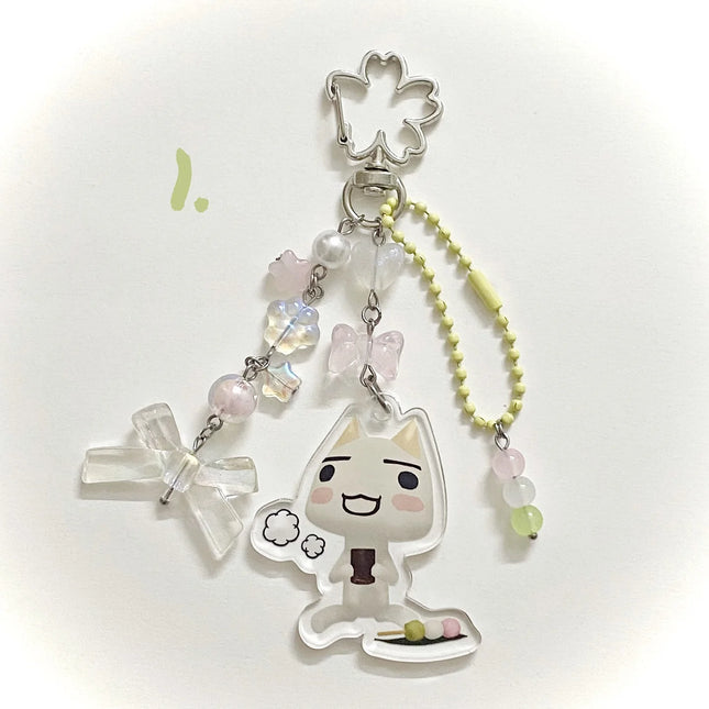 ₊˚⊹ toro inoue keychains ₊˚⊹₊ Y2K
