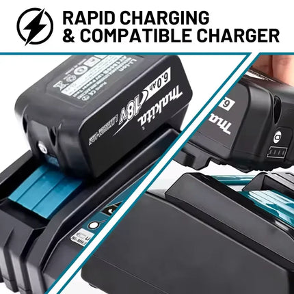 Makita 18V 6.0Ah Battery Original Lithium ion Rechargeable Battery 18V 6000mAh Replacement Battery BL1860 BL1850 BL1860B🏆🏆🏆