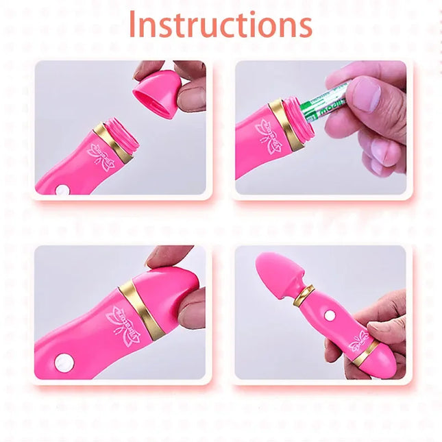 12-Speed Vibrator G-Spot Vibrator Dildo Erotic Clitoral Stimulation Breast Massager Anal Plug Adult Sex Toys for Women