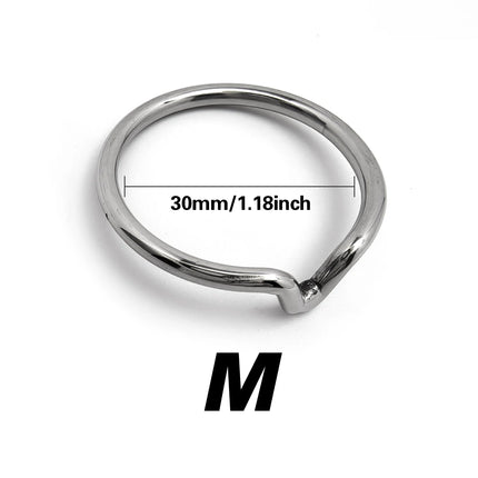 5 sizes Penis ring Relieve the foreskin from being too long Penis head rings Cock ring Dick ring sex toy adult men toy