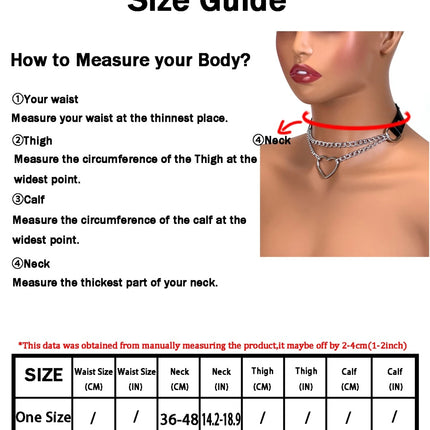 Women Sexy PU Leather Chain Collar Bdsm Bondage Erotic Collar Gothic Fetish Street Style Couple's Date and Nightculb Accessories