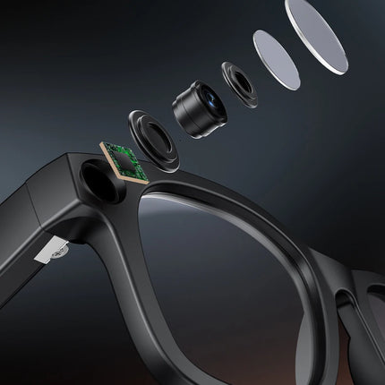 2026 Smart Glasses HD Photo Video OpenAI Record Translation Touch Photochromic Lenses Bluetooth Call Music Multifunction Glasses