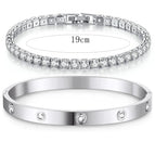 19cm silver set
