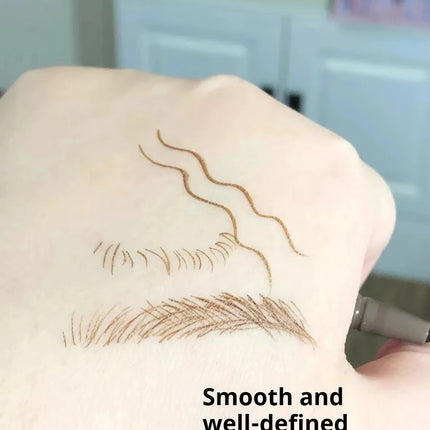 JUDYDOLL Ultra-fine Liquid Eyeliner Skinny Curved Brushwork Long lasting Waterproof Anti Shake Fast Drying Slim Enlarged Eyes