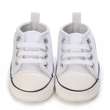 0-18 Months Newborn Baby Shoes Classic Fashion Casual Sports Shoes for Boys and Girls Non slip Soft Sole Walking Shoes