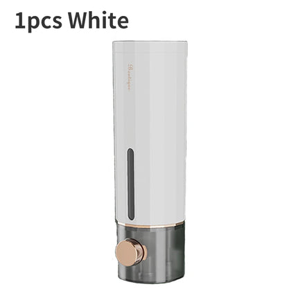 Manual Soap Dispenser Wall Mounted Bathroom Soap Dispenser Washing Hand Sanitizer Family Hotel Shower Gel Bathroom Tool