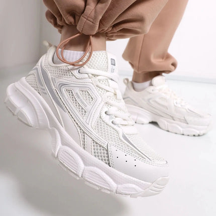 Baasploa Women Casual Sneakers Lightweight Mesh Breathable Sport Shoes Comfort Soft Walking Shoes for Women Non-Slip Outdoor