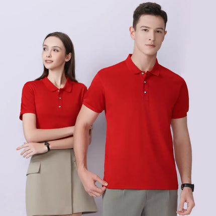 2025 New Fashionable Customized Polo Shirt, Suitable for Both Men and Women, Personalized Logo, Suitable for Business
