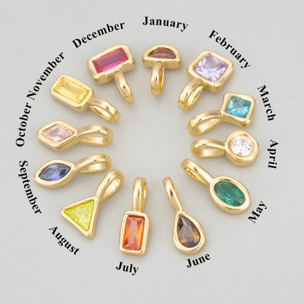 GUFEATHER,6pcs/lot,MH24,jewelry accessories,18k gold rhodium plated,copper,zircons,hand made,charms,diy pendants,jewelry making