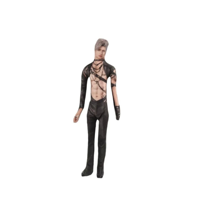 Love and Deepspace Rafayel Zayne Caleb Sylus Cosplay Plush Doll Keychain Desk Ornament Stand Room Decor Abstract Joint Twistable