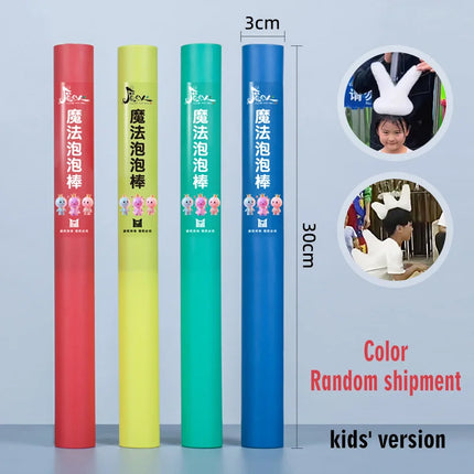 Bubble show rabbit Ear dinosaur Bubble shaped foam tubes Performance Magic Bubble Show Props Acrylic Pipe Suitable party