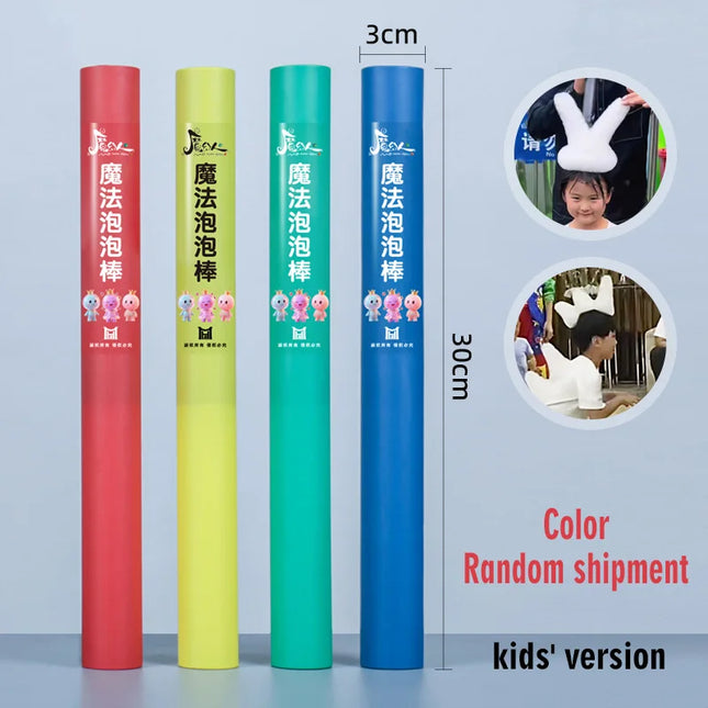 Bubble show rabbit Ear dinosaur Bubble shaped foam tubes Performance Magic Bubble Show Props Acrylic Pipe Suitable party