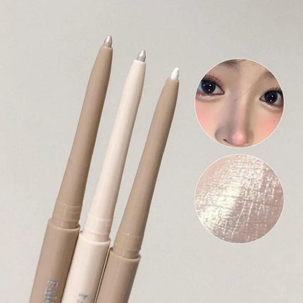 Charming Shiny Lying Silkworm Eyeliner Pencil Matte Waterproof Lasting Highlighter Eyeshadow Glitter Liquid Liner Eye Pencile