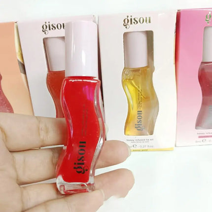 Water Light Honey Essence Lip Oil Long Lasting Moisturizing Fruity Shimmer Jelly Reduce Lip Lines Liquid Lipstick Gloss Makeup