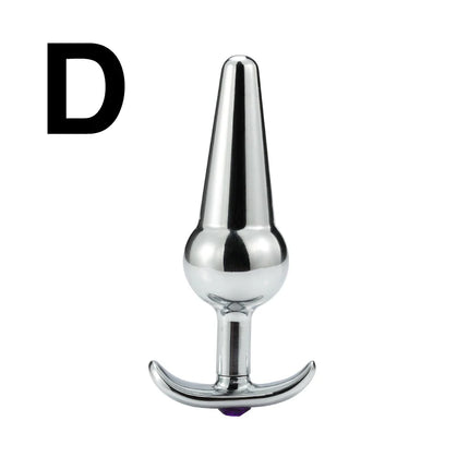 Metal Outside Anal Plugs anal stimulation G-point massage Four to choose from butt plug adult pleasure dildos adult sex toys