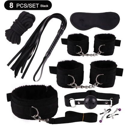 BDSM Kits Sex Bondage Vibrators Sex toys for Women Couples Adult 18 Handcuffs erotic accessories anal plug Dildo Sexy Toys Shop