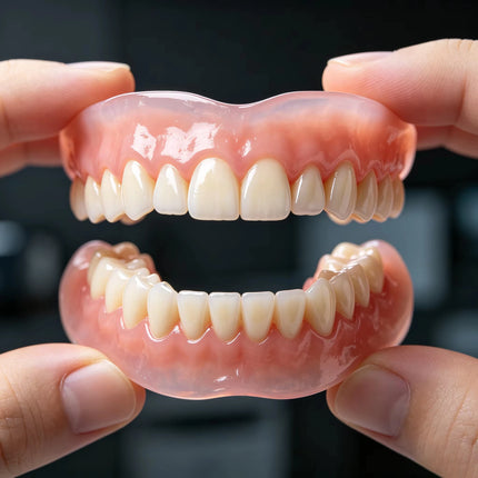 1pcs Complete Set of Silicone Dentures for Filling Gaps Between Deformed Teeth, Enhancing A Beautiful Smile Simple Easy To Use