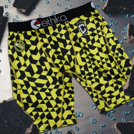 ETHIKA 1Pcs Men Underwear Boxers Breathable Mesh Crotch Man Underpants Plus Size Mens Panties L-3XL Printed Men's Boxers Briefs