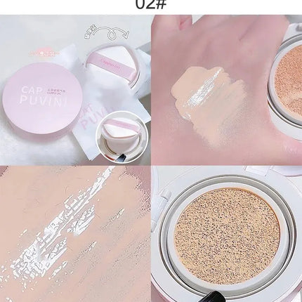 Concealer Air Cushion Naturally Long-lasting Makeup Brightening, Modifying Dullness Not Easy To Get Stuck Cappuvini Liquid Found