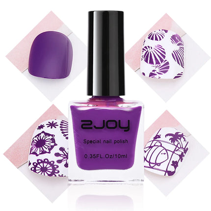 10ml 30 Colors Nail Art Stamping Polish Semi-permanent Varnish Printing Stamp for Nails Polishes Lacquer Top Coat Gel Polish