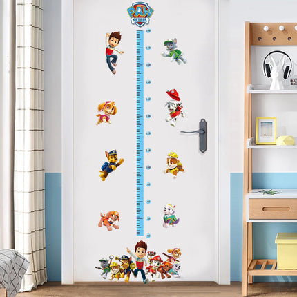 Cartoon 3d Paw Patrol Wall Stickers For Kids Rooms Living Room Boys Girls Children Bedroom PARTY DIY Home Decor