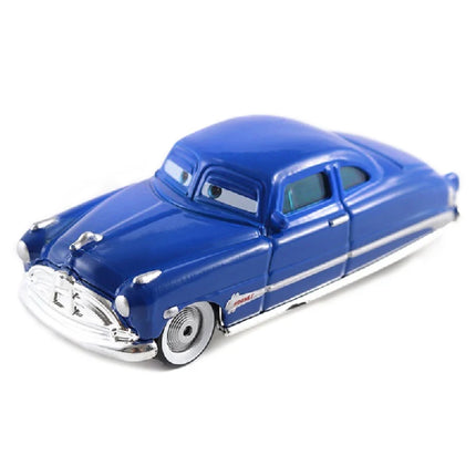 Mini Cars 3 2 Pixar Sheriff Lightning McQueen Lizzie Mater Sally Chick Hicks King Fritter Dinoco Diecast Metal Children Toy Gift
