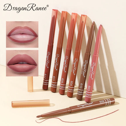 Lip Liner to Outline the Lip Shape, Novice-Friendly, Natural and Delicate, Pouty Lip Pencil, Waterproof, Matte, Nude Color Lip Liner