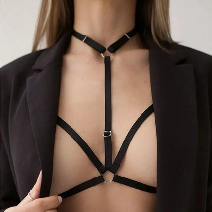 Women Fashion Sexy Harness Belt Street Style Fetish Belt Bdsm Bondage Harness Gothic Punk Couple's Date Erotic Accessories