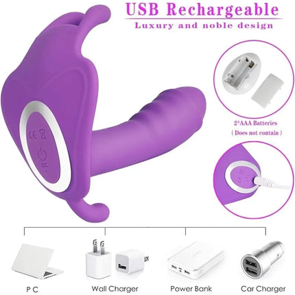 Remote Control Rabbit Vibrator Wearable / Vibrateur Lapin Télécommandé Portable