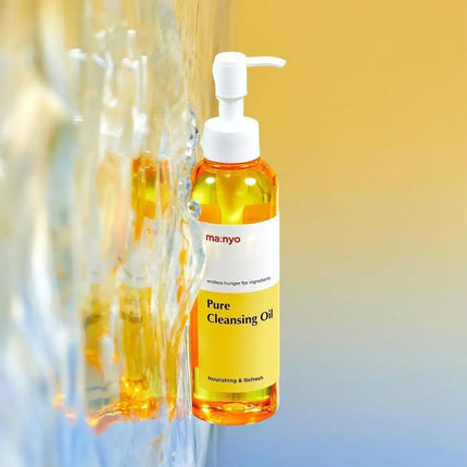 ma:nyo Cleansing Oil Plant Extract Deep Cleans Facial Pores Moisturizing Reduces Blackheads Face Skin Care Gentle Makeup