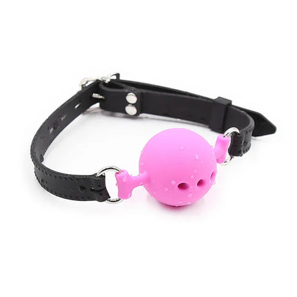 S M L Silicone Open Mouth Gag Ball BDSM Bondage Restraints Breathable Balls Harness Strap Sex Toy for Couples Erotic Accessories