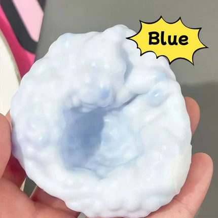 Cute Vacuum Squishy Squeeze Stress Ball Stress Relief Noisy Ball Desktop Squeeze Toy ASMR Anti-stress Sensory Fidget Toy