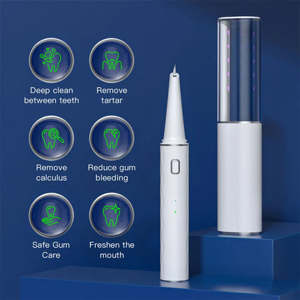 Ultrasonic Dental Calculus Remover Teeth Plaque Scaler Eliminator Stains Cleaner Electric Dental Tooth Stone Remover