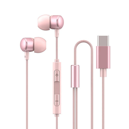 Type C Wired Headphones HiFi Stereo With Mic Earphones For Samsung Galaxy S25 S24 S23 Ultra Note 20 10 A53 USB C 3.5mm Headsets