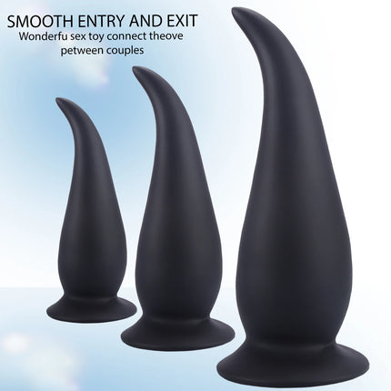 3 Size Tail Butt Plug Soft Silicone Tapon Anal Plug Man Woman Silky And Skin-Friendly But Plug Xl Analog Plug Man Plugs Anul