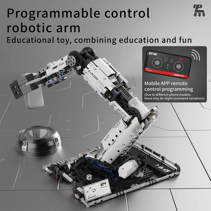 In-stock Electric Technology Programming Robot Arm Building Blocks Assembly Model Toy Boys' Christmas Gift Set