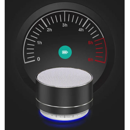A10 Wireless Bluetooth Speakers Outdoor Subwoofer Mini Portable Speaker Music Aluminum Alloy TF SD Card Radio Sound Voice Box