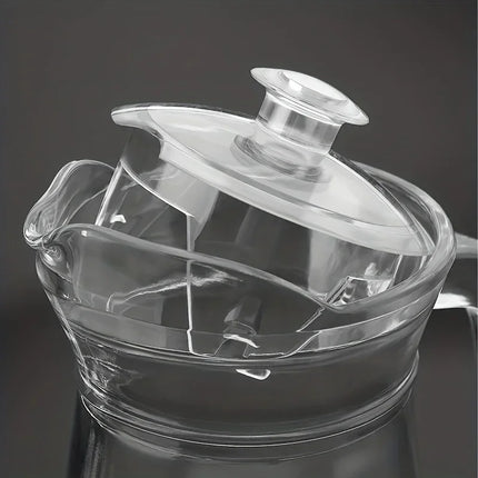 1pc Plastic Pitcher 33/50/67oz Drinkware Tea Pitcher For Juice, Milk,Cold /Hot Beverages Carafe Water Pitcher For Restaurant