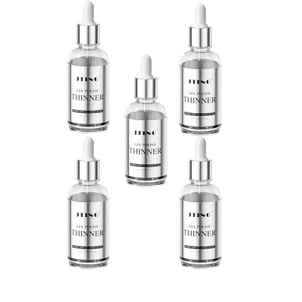JTING 1/3/5/10pcs 30ml Clear Color Gel Polish Thinner 30G Mix Glue Gel Nail Polish Professional Nail Supplies Salon