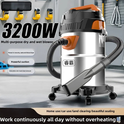 3 in 1 wet and dry vacuum cleaner Multifunctional high-power vacuum cleaner Suitable for home, car and commercial industrial cle